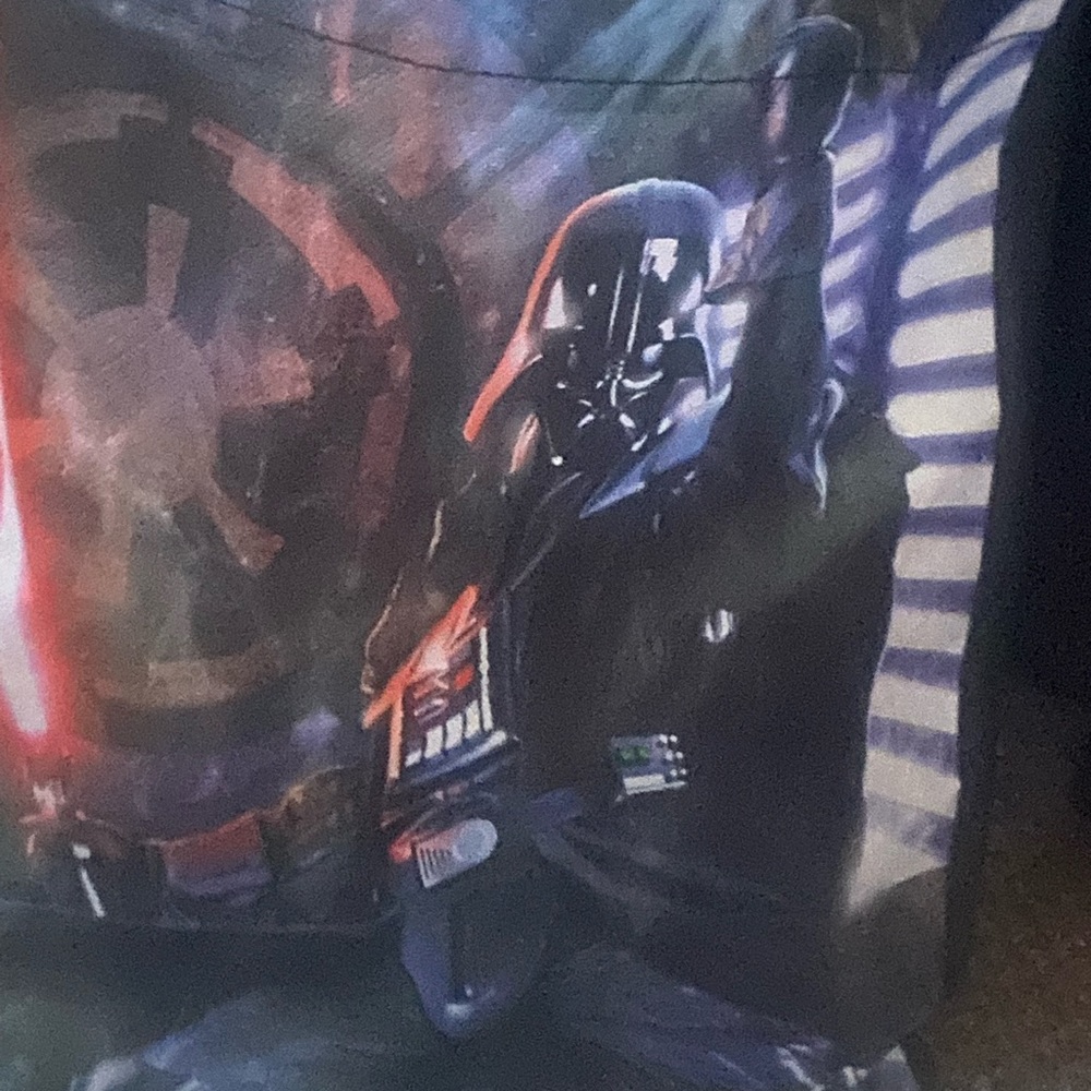 Bag of Star Wars party supplies